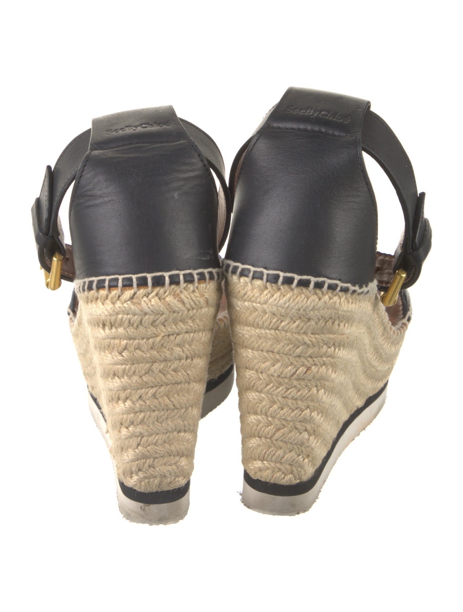 See by Chloé Leather Espadrilles